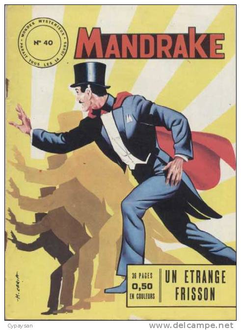 MANDRAKE N° 40 BE 09-1964 - Mandrake