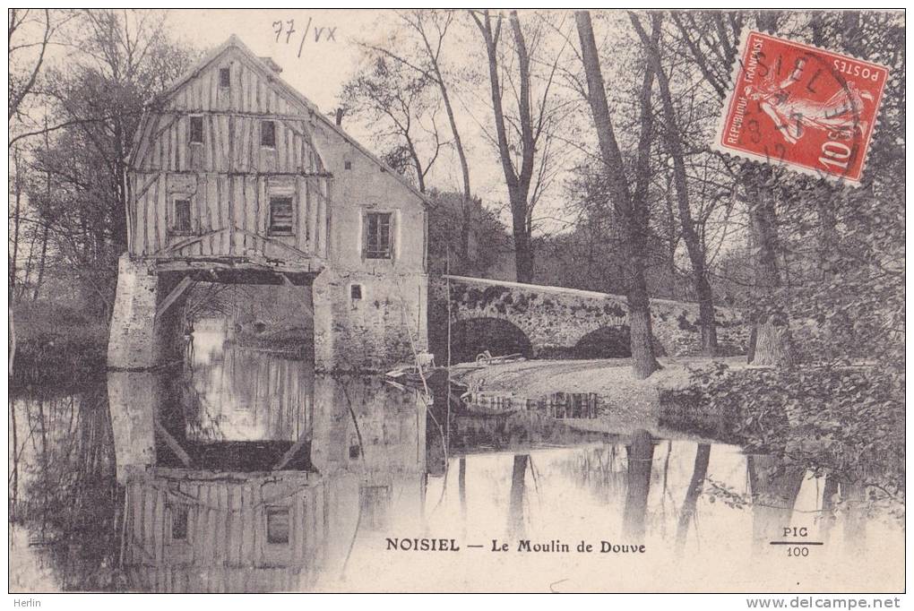 77 - NOISIEL - Le Moulin De Douve - Noisiel