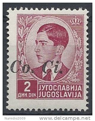 1941 LUBIANA SOPRASTAMPATO 2 D MNH ** - RR9825 - Lubiana