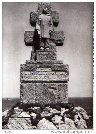 29 Ile De SEIN Monument Commemoratif Des F.F.L Inaugure Par Le General De Gaulle En 1960 Sculpt Quillivic - Ile De Sein