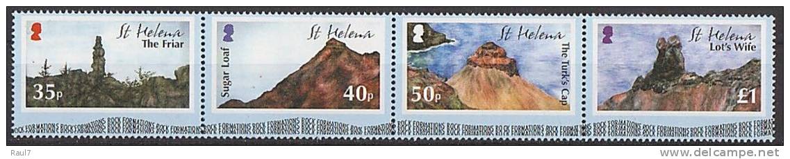 ST-HELENA 2005 - Formations Rocheuses  - 4v - Mnh - Saint Helena Island