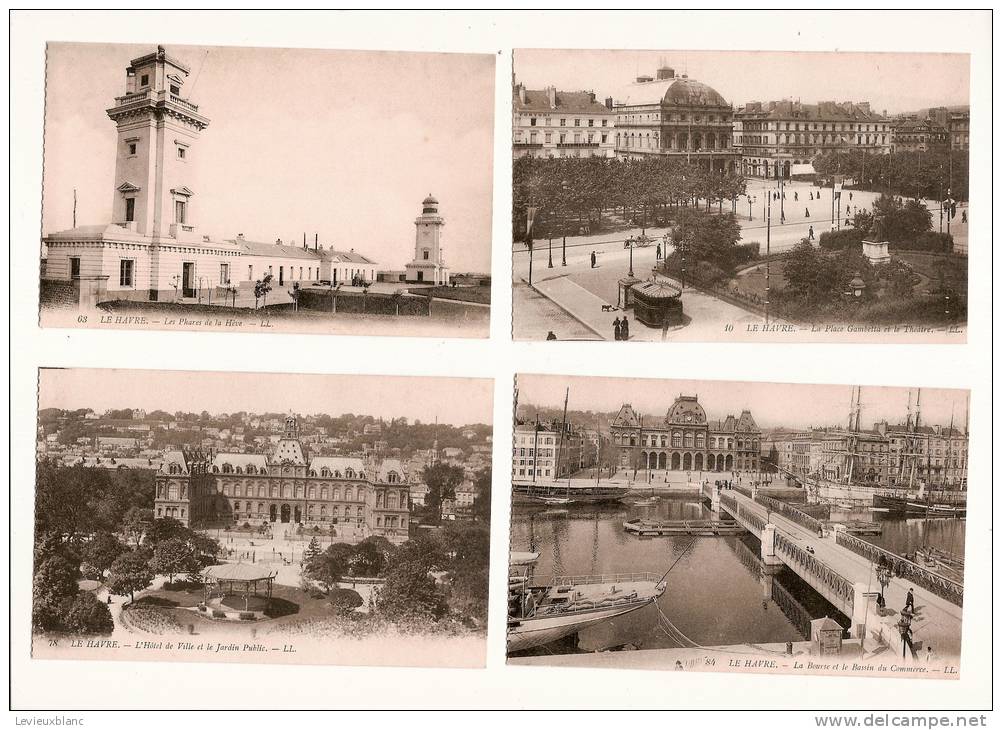 Le Havre/Cartes Postales Détachables/monuments/ver S 1900                       CP53 - Non Classés