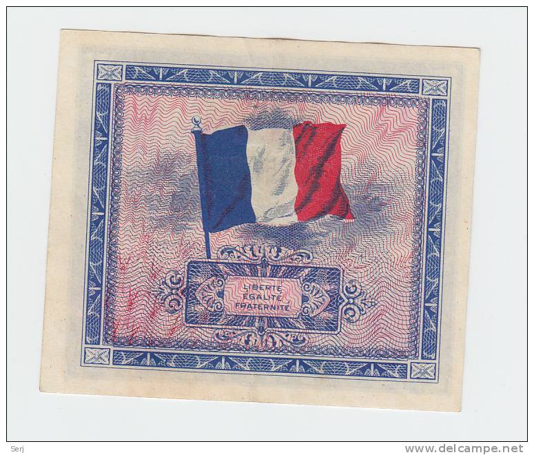 France 10 Francs 1944 AXF CRISP Banknote P 116 - 1944 Drapeau/Francia