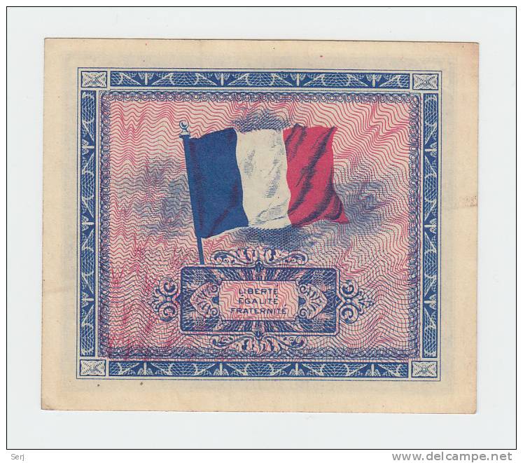 France 10 Francs 1944 VF+ CRISP Banknote P 116 - 1944 Flag/France
