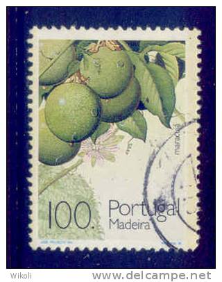 Portugal - 1990 Fruits &amp; Plants From Madeira - Af. 1950 - Used - Usati