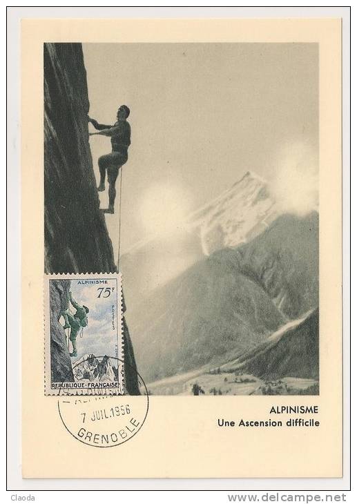 10839 - ALPINISME - 1er Jour 1956 - Escalada