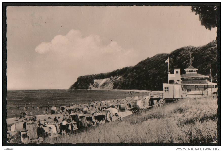 AK Göhren, Strand, 1962 - Goehren