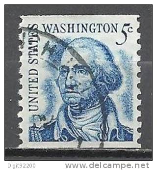 1 W Valeur Oblitérée, Used - U.S.A. - ÉTATS-UNIS * 1965/1966 - N° 9999-8 - George Washington