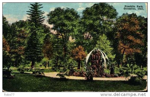 1918 USA Postcard. Franklin Park, Columbus, Ohio.  (T21029) - Columbus