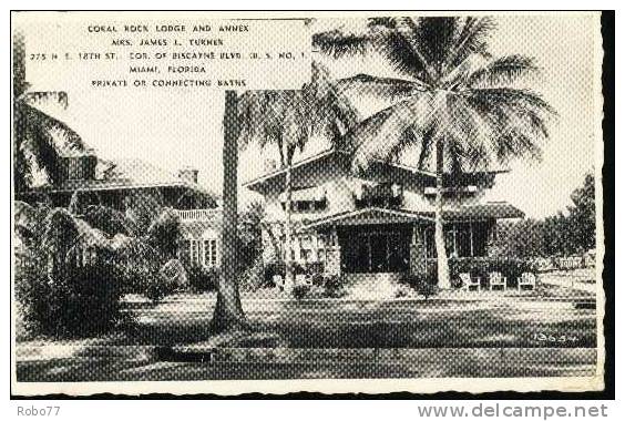 1940 USA Postcard. Maiami, Florida.   (T21002) - Miami