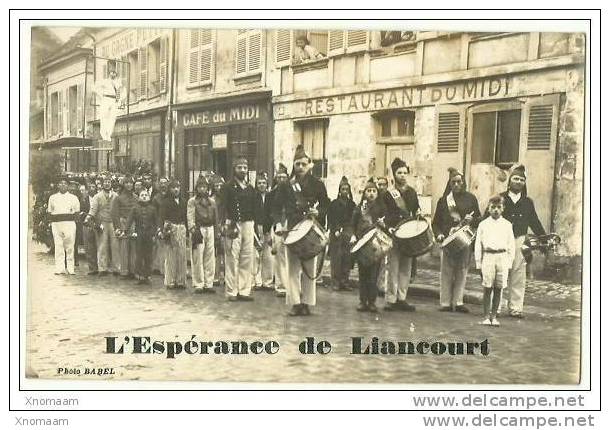 60 - Liancourt - Fanfare L´ESPERANCE - Reproduction Photo  - (Lae) - Liancourt