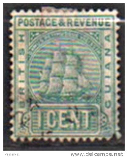 GUYANE BRITANIQUE BRITISH GUIANA 1905 Y&amp;T N° 96 Obl Used - British Guiana (...-1966)