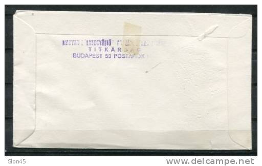 Hungary 1963 Cover  First Day  Cancel  To Germany Janos Batsanyi - FDC