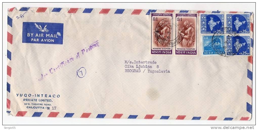 COVER - Traveled 1969th - Posta Aerea