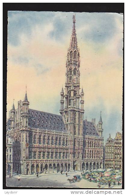 Bruxelles - Brussels - L'Hotel De Ville - The Town Hall - Pubs, Hotels, Restaurants