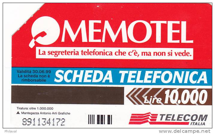 TELECOM ITALIA - 10000 Lire - Sonstige & Ohne Zuordnung