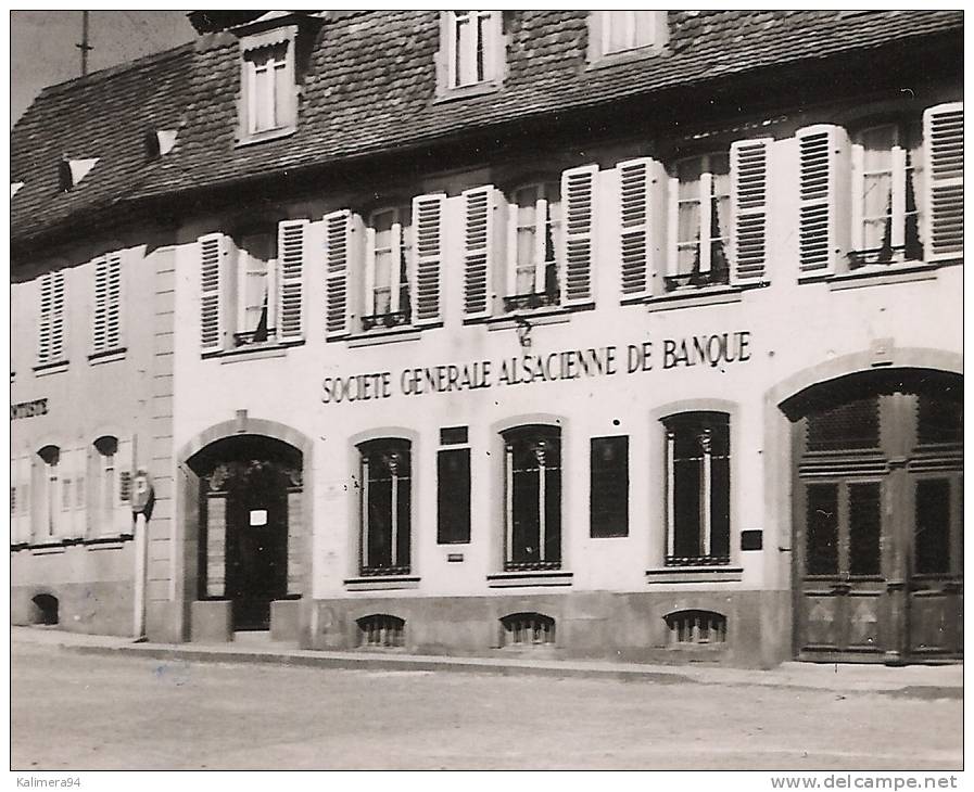 BAS-RHIN  /  WASSELONNE  /  LA  PLACE  ( Banque SOCIETE ALSACIENNE DE BANQUE ) /  Edit.  CARTIL   N° BR 916 - Wasselonne