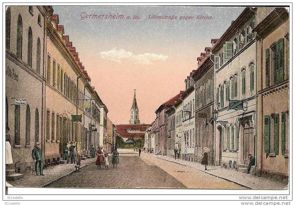 GERMERSHEIM   A.rh - Germersheim