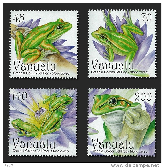 VANUATU 2011 - Grenouilles  - 4v Neuf // Mnh - Vanuatu (1980-...)