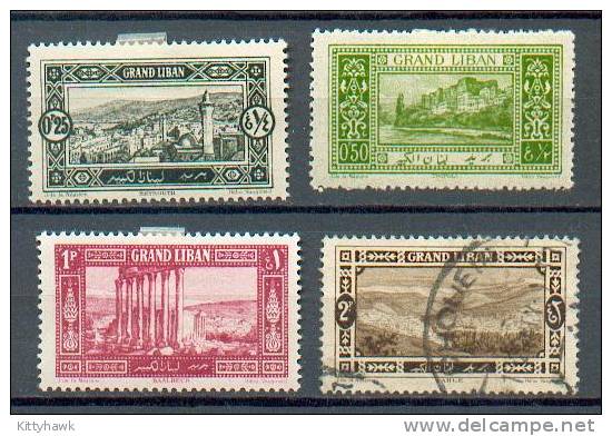 Lib 169 - YT 51*-52*-54 *-57 Obli - Unused Stamps