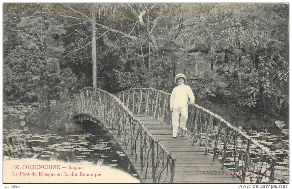 SAIGON LE PONT DU KIOSQUE AU JARDIN BOTANIQUE - Vietnam