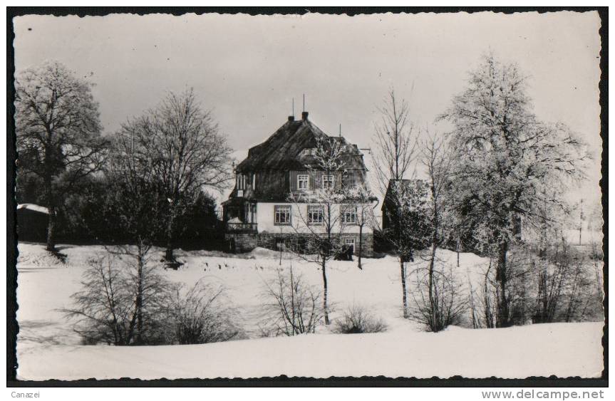 AK Neudorf/Erzgebirge, Hotel Vierenstraße, 1959 - Sehmatal