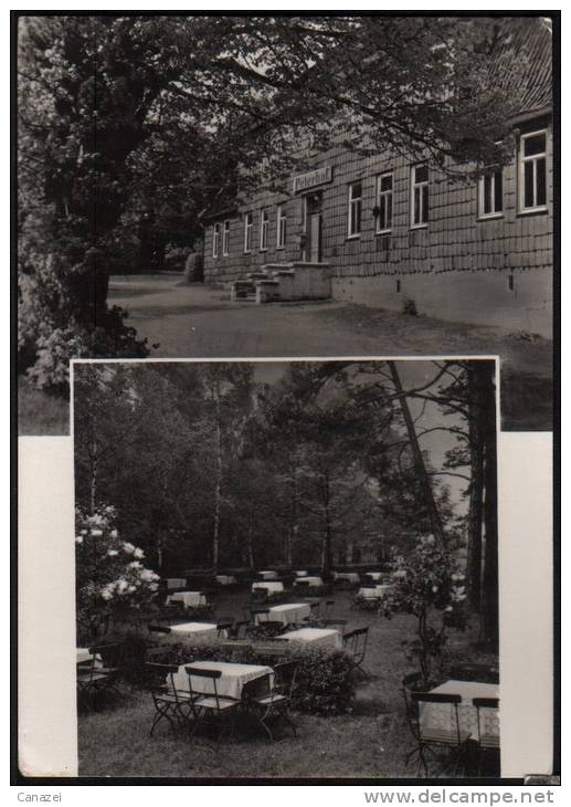 AK Mühlhausen: Waldgaststätte Peterhof, 1961 - Mühlhausen