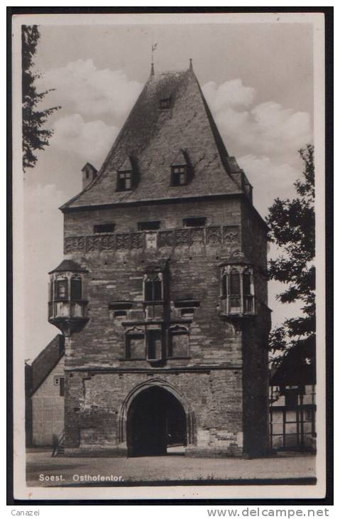 AK Soest, Osthafentor, Ungelaufen - Soest