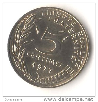 ** 5 CENT Marianne 1977 FDC   **178** - 5 Centimes