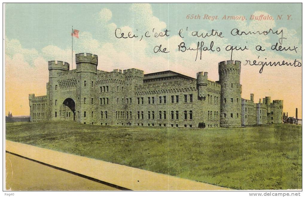 ETATS - UNIS -  65 Th Regt.  Armory    BUFFALO   N.Y. - Buffalo