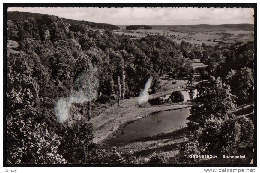 AK Grünberg/H., Brunnental, Gel Verm Um 1960 - Grünberg