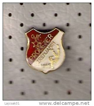 Judo Club Proleter Zrenjanin Yugoslavia Old Enamel Good Pin 1965. - Judo