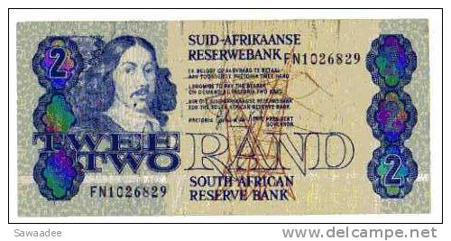 BILLET AFRIQUE DU SUD - P.118 (SIGNE 6) - 2 RAND - 1981 - RAFFINERIE - South Africa