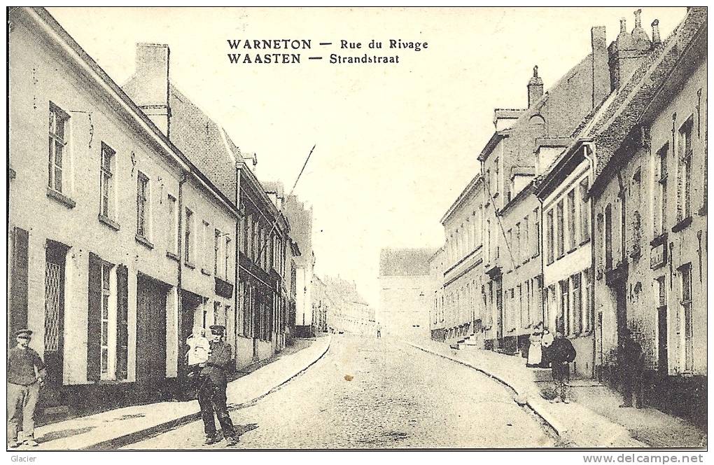 WARNETON -WAASTEN - Rue Du Rivage - Strandstraat - Edit. S.D. - Comines-Warneton - Komen-Waasten