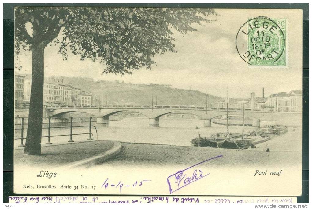 LIEGE -   Pont Neuf - Ti07 - Liège