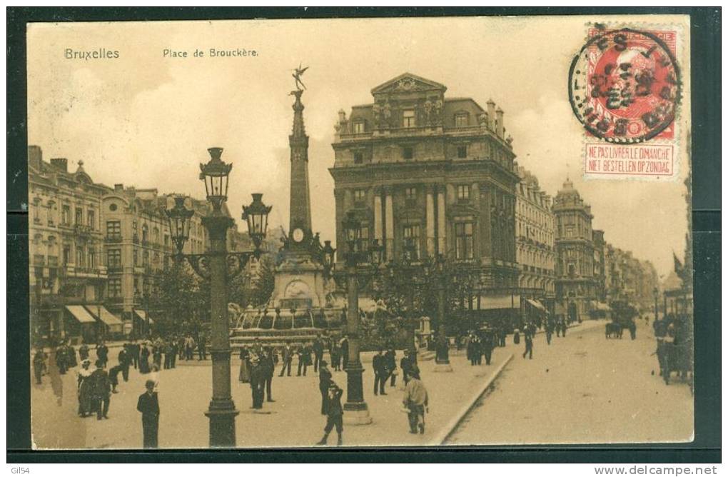 Bruxelles Place De Brouckère - Ti11 - Avenues, Boulevards