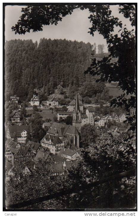 AK Calw / Schwarzwald, Gelaufen 1956 - Calw