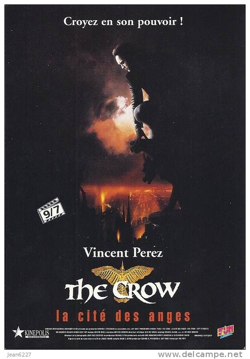 The Crow II - La Cité Des Anges - Affiches Sur Carte