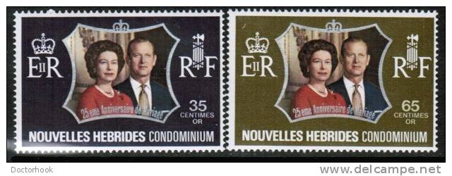 NEW HEBRIDES(French)   Scott #  188-9**  VF MINT NH - Unused Stamps