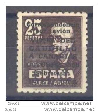 ES1090-L1580TAO.Espa Gne.Spain.Manuel   De Falla.FRANCO.VISITA  A CANARIAS.1951.(Ed 1090**). Sin Charnela.LUJO - Otros & Sin Clasificación