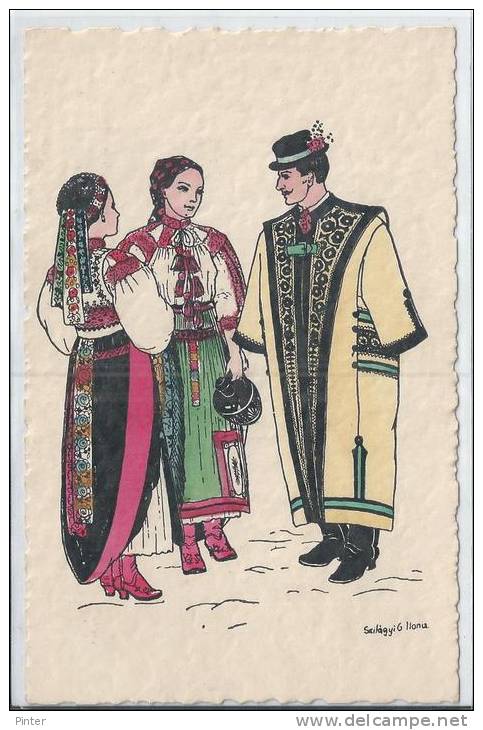 HONGRIE - Costume Des Paysans Hongrois De Kalotaszeg - Hungary