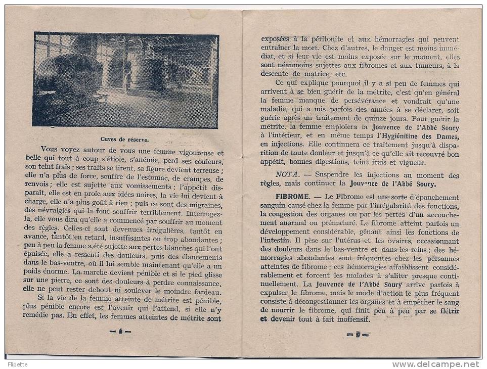 L05D.61 -  Fascicule Publicitaire De La Jouvence De L'Abbé Soury. (20 Pages) - Publicités