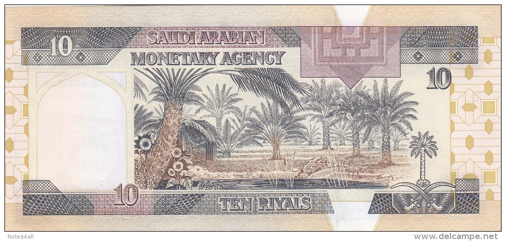 SAUDI ARABIA 10 RIYAL 1983 P-23  KING FAHD UNC  */* - Arabie Saoudite