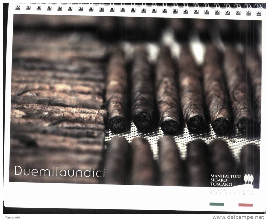 Calendario 2011 Manifatture Sigaro Toscano - Altri & Non Classificati