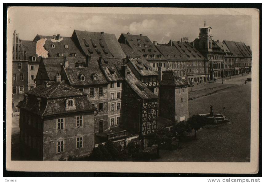 AK Cheb/Eger, Namesti Csl. Armady Spalicek, Gel 1955 - Sudeten