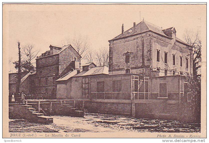 19788 Bruz , Le Moulin De Carce . Donias Rennes - Autres & Non Classés