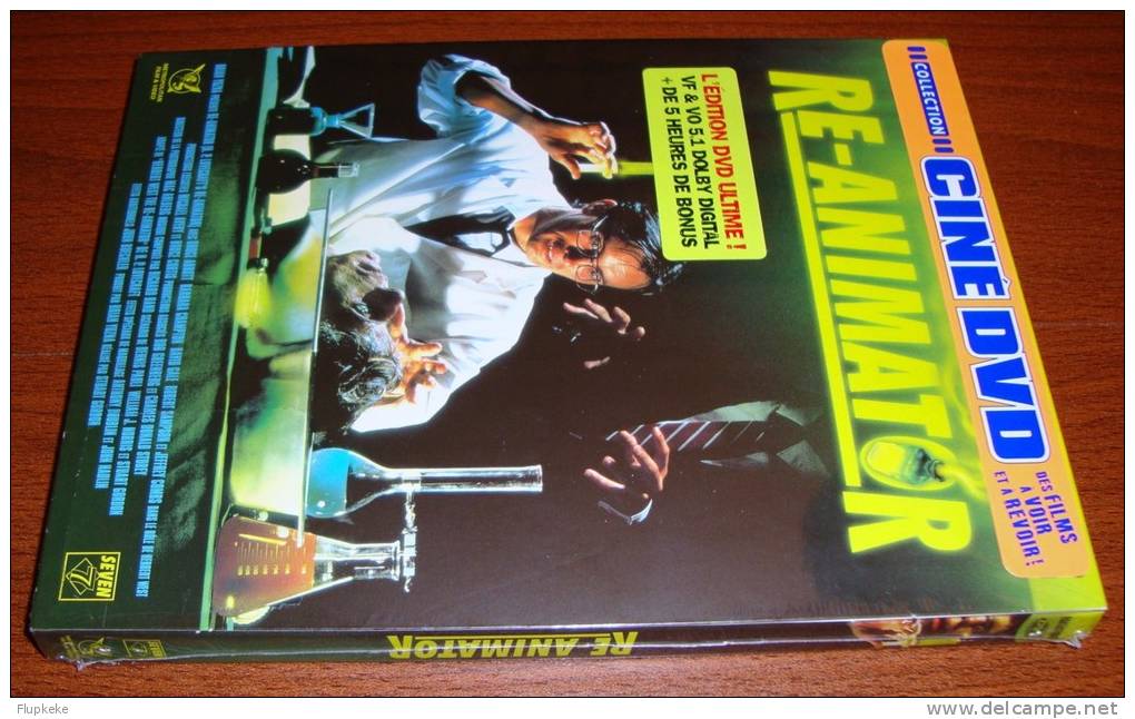 Dvd Zone 2 Re-Animator Stuart Gordon 1985 Vf/vo/vostf Coffret Collector 2 Dvd - Horror