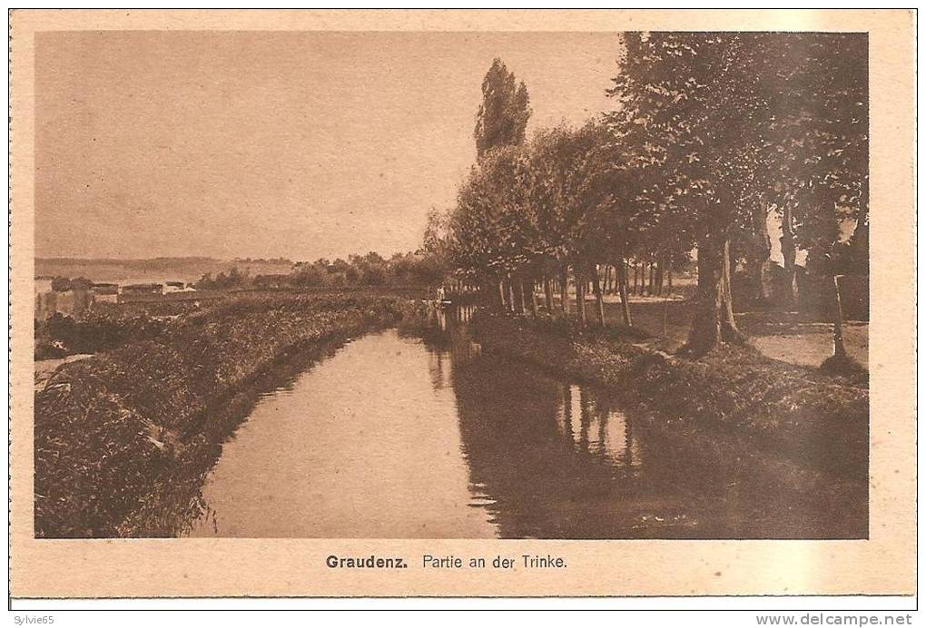 GRAUDENZ-Partie An Der Trinke - Westpreussen