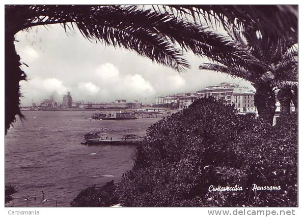 Civitavecchia(Roma)-Panorama-1961 - Civitavecchia