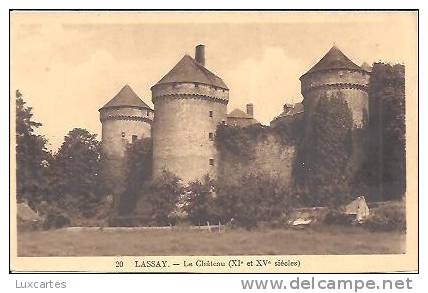 20. LASSAY. LE CHATEAU - Lassay Les Chateaux